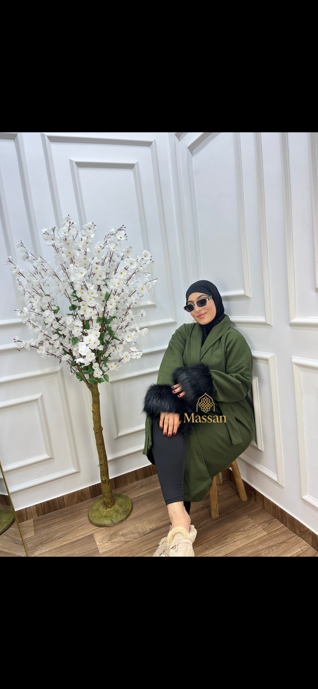 Abrigo Marroquí con Pelo – Boutique MASSAN