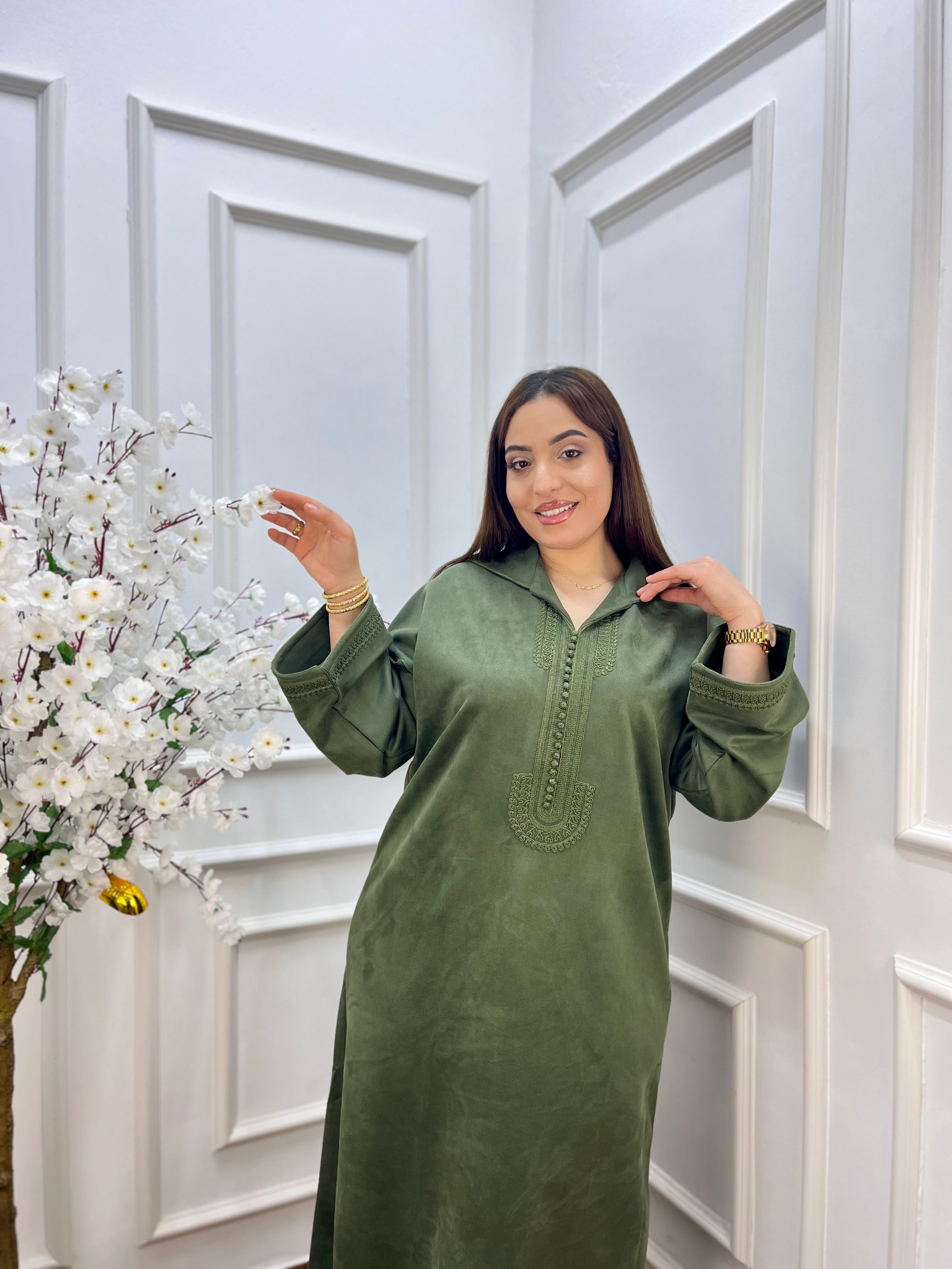 Jelaba marroquí elegante