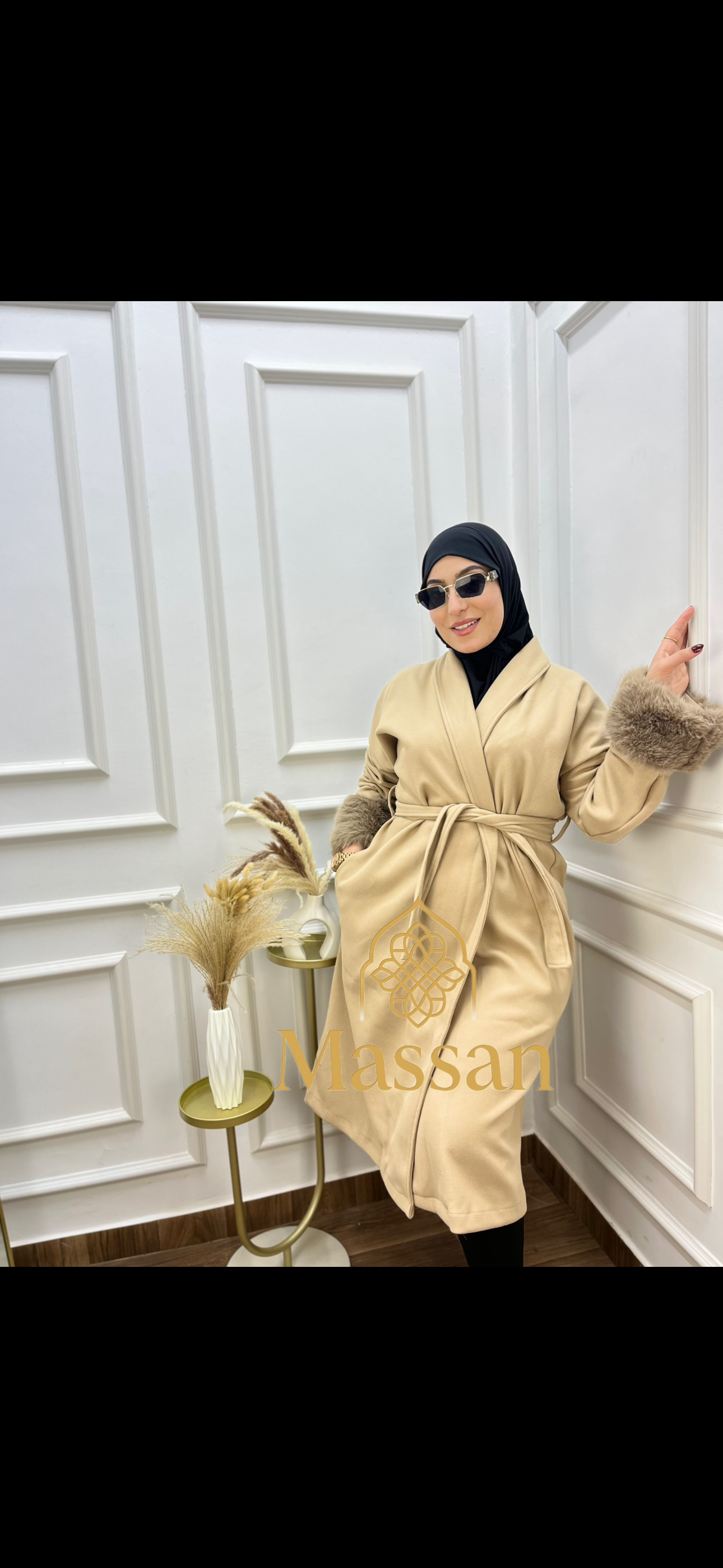 Abrigo Marroquí con Pelo – Boutique MASSAN