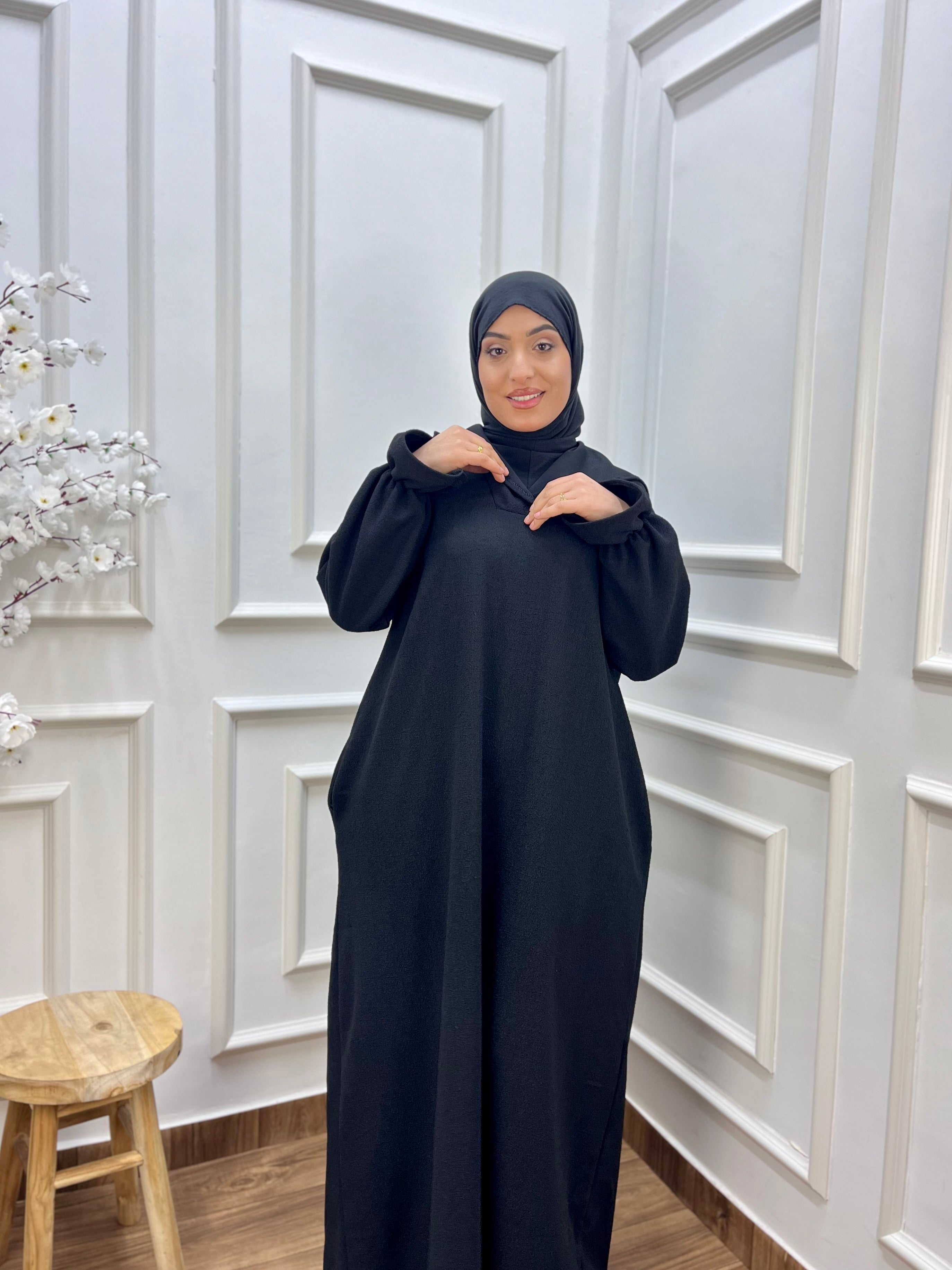 Abaya Islámica Práctica para Oración y Uso Diario