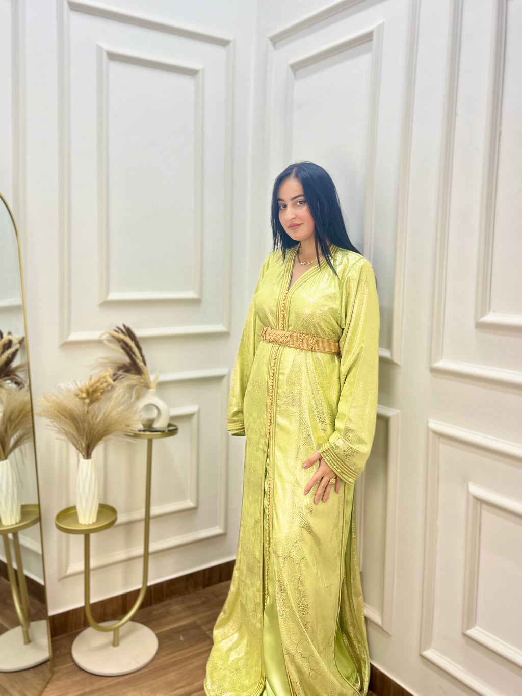 Caftán Verde Imperial | Edición Elegante